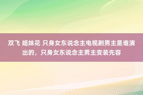 双飞 姐妹花 只身女东说念主电视剧男主是谁演出的，只身女东说念主男主变装先容